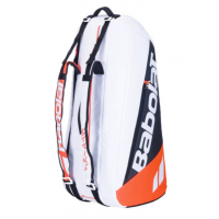 RAQUETEIRA BABOLAT PURE STRIKE RH6 - BRANCO/PRETO/VERMEHO